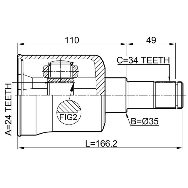 FEBEST 2211-CARLH