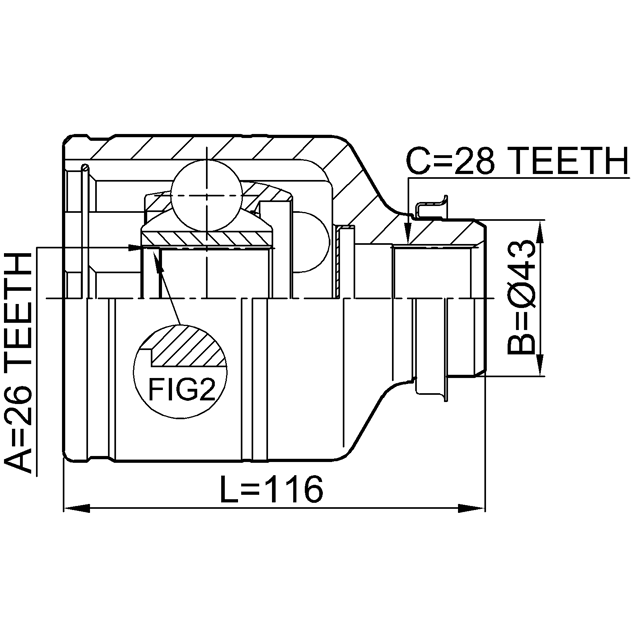 FEBEST 2211-CARRH