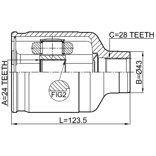 FEBEST 2211-CLARRH