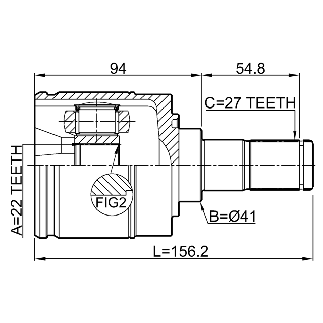 FEBEST 2211-EDLH