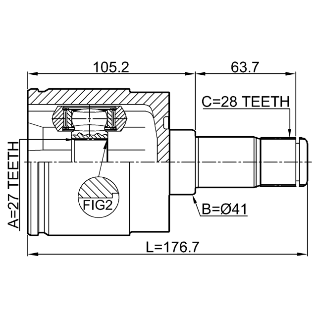 FEBEST 2211-GHLH