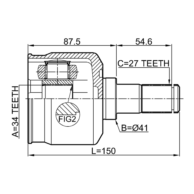 FEBEST 2211-MAGLH