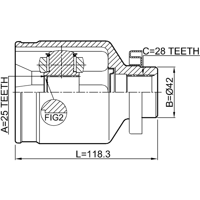 FEBEST 2211-MAGRH