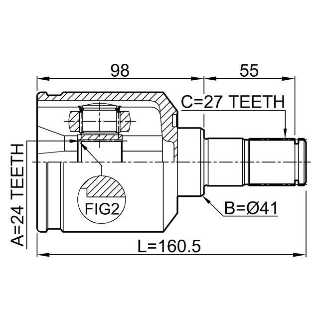 FEBEST 2211-NS20LH