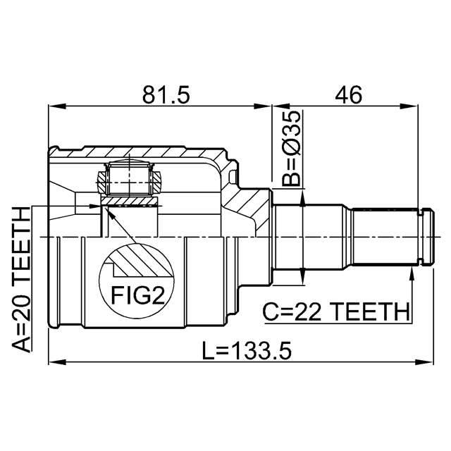 FEBEST 2211-PICAT