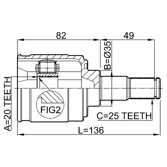 FEBEST 2211-PICMT
