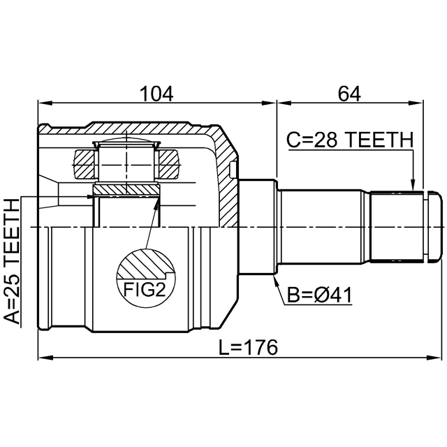 FEBEST 2211-SEDLH