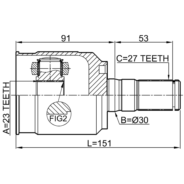 FEBEST 2211-SOULB2