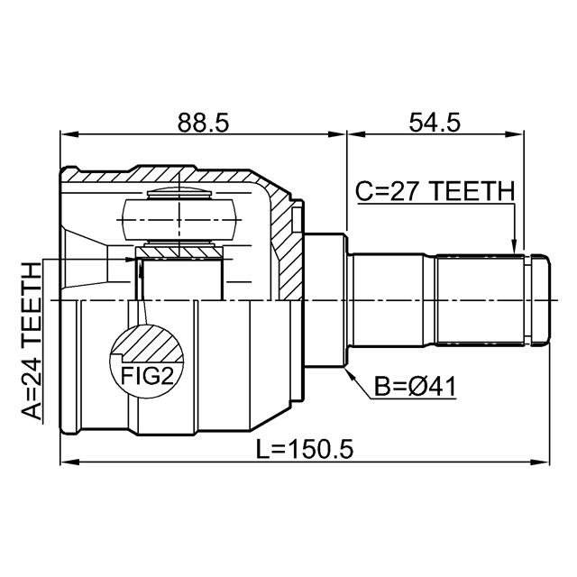 FEBEST 2211-SOULLH