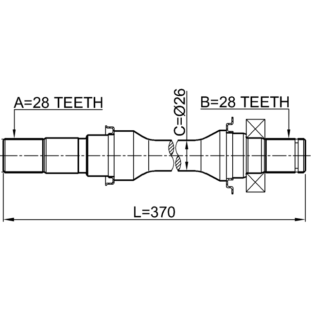 FEBEST 2212-SED25MT