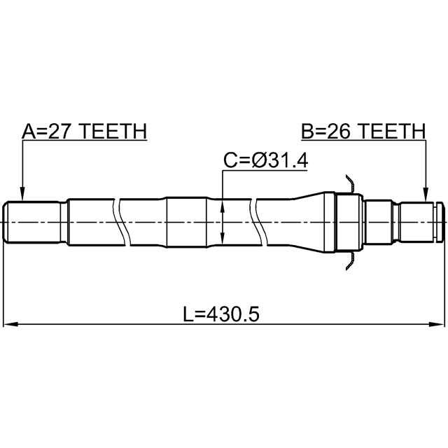 FEBEST 2212-SP4WDAT