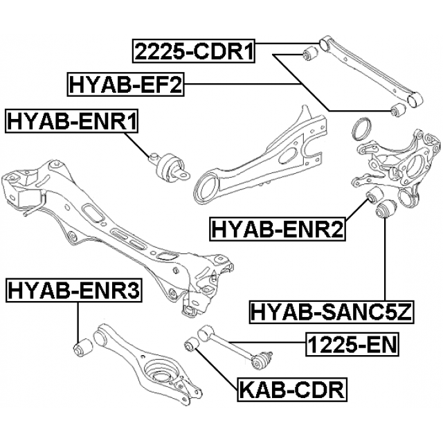 FEBEST 2225-CDR1