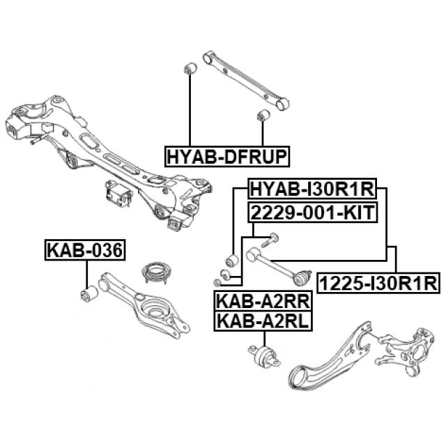 FEBEST 2229-001-KIT