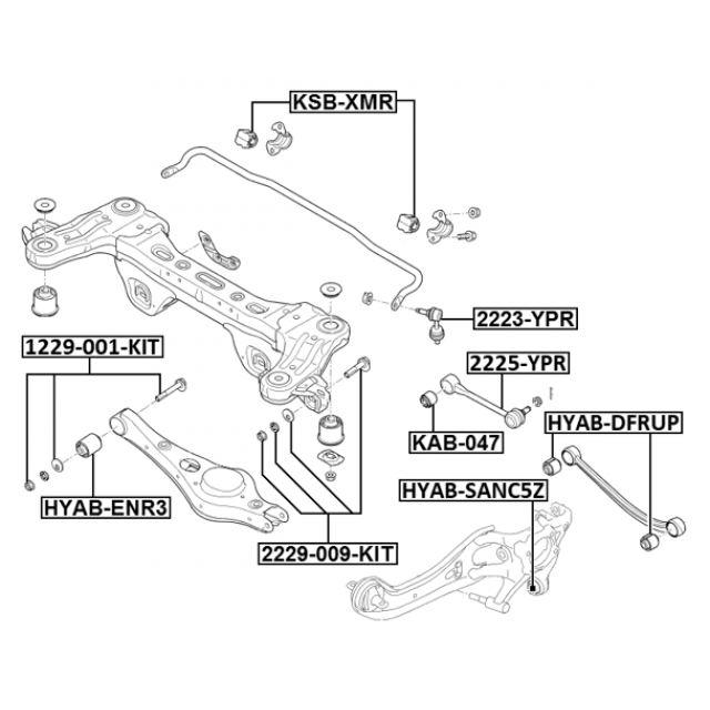 FEBEST 2229-009-KIT