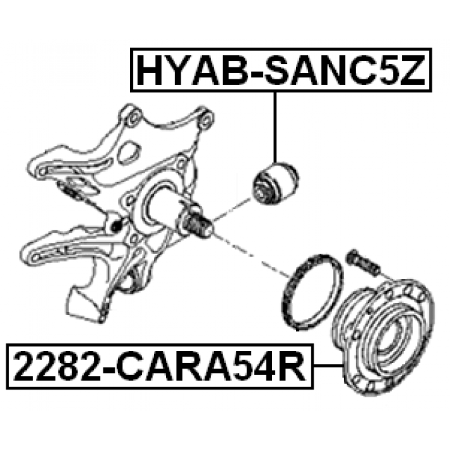 FEBEST 2282-CARA54R