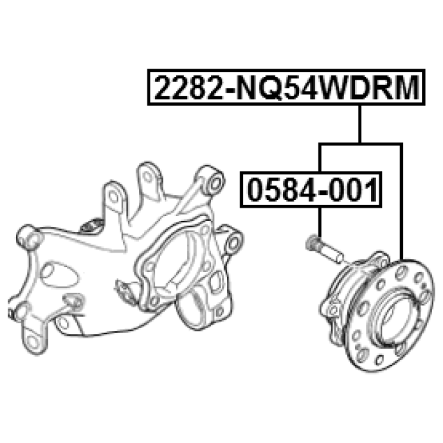 FEBEST 2282-NQ54WDRM