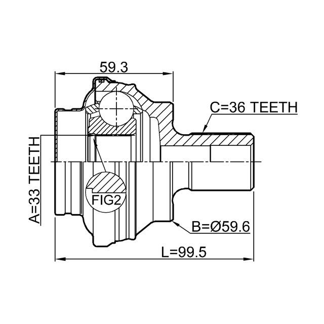 FEBEST 2310-CCR