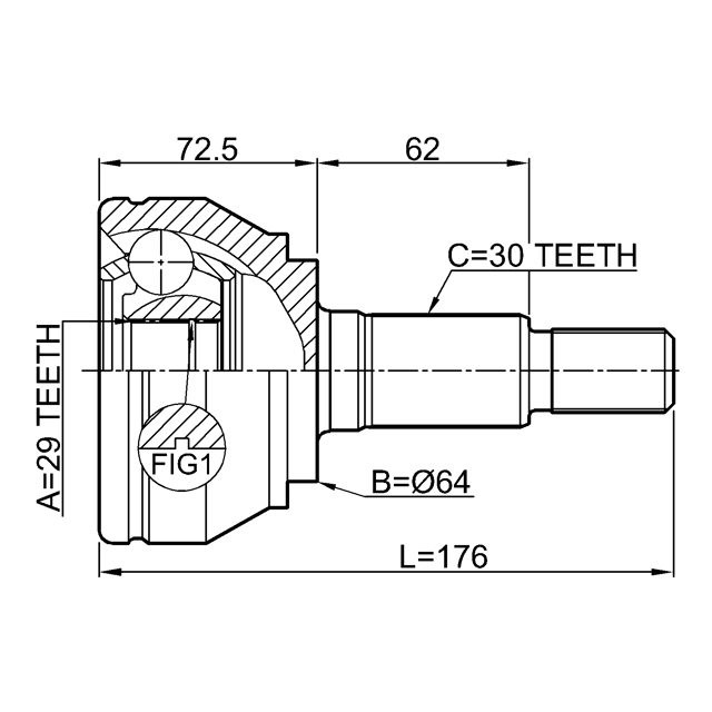 FEBEST 2310-TOUAR