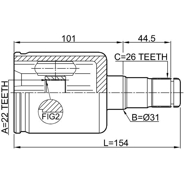 FEBEST 2311-PV