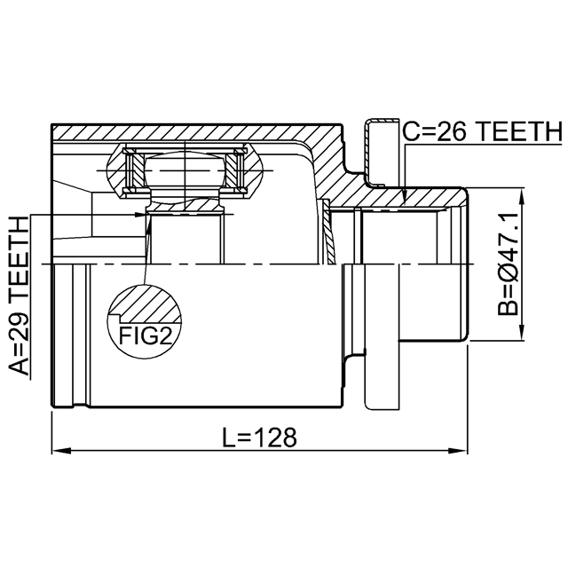 FEBEST 2311-T5ATLH