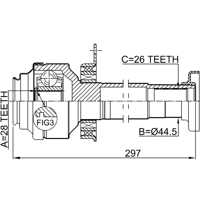 FEBEST 2311-T5RH