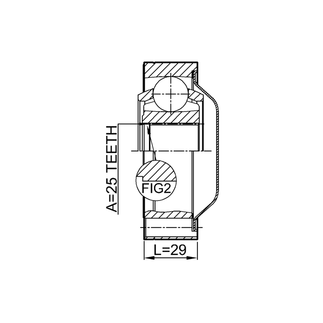 FEBEST 2311-TOUARFSHA