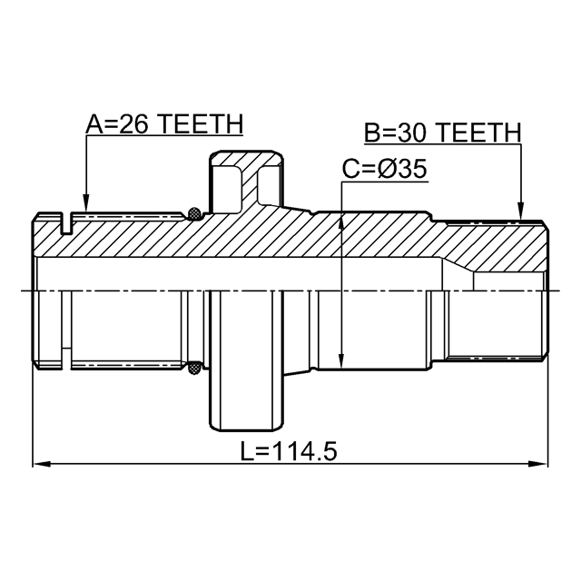 FEBEST 2312-TRANST5