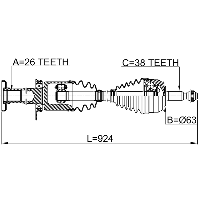 FEBEST 2314-7HRH