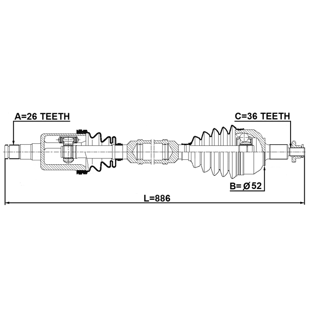 FEBEST 2314-PVRH