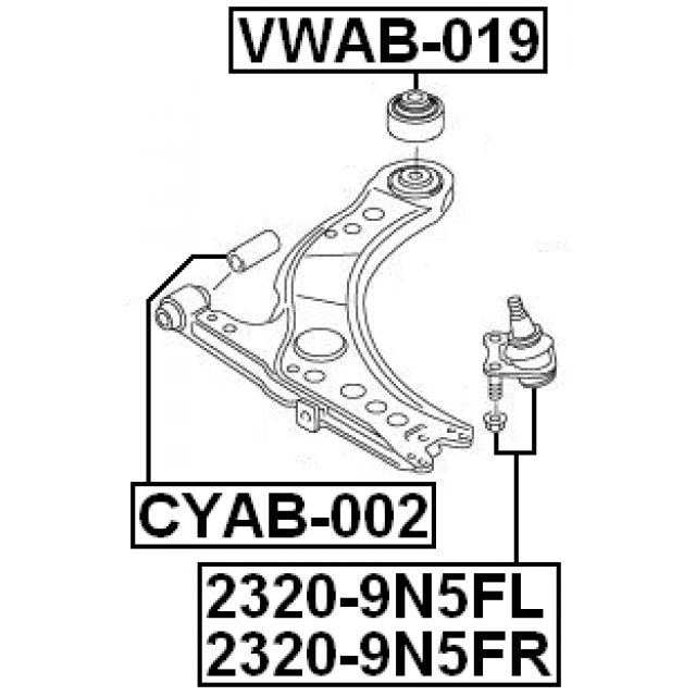 FEBEST 2320-9N5FL