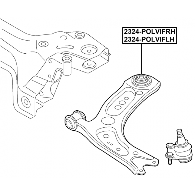 FEBEST 2324-POLVIFRH