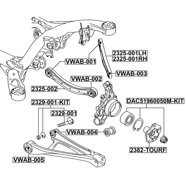 FEBEST 2329-001-KIT