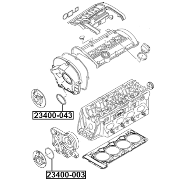 FEBEST 23400-043
