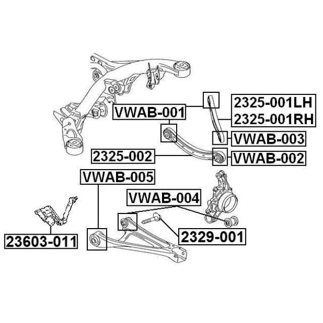 FEBEST 23603-011