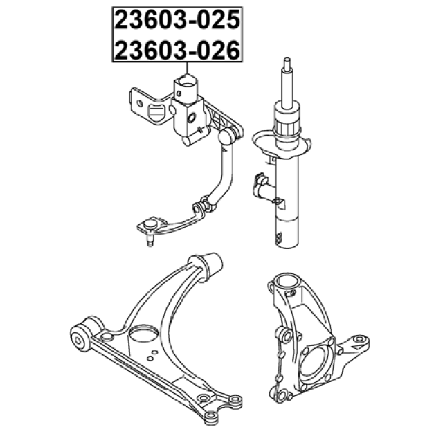 FEBEST 23603-025