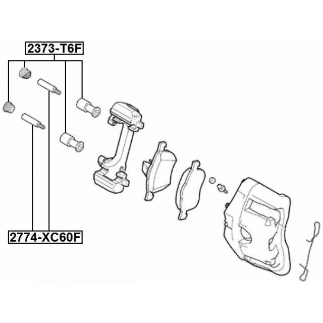 FEBEST 2373-T6F