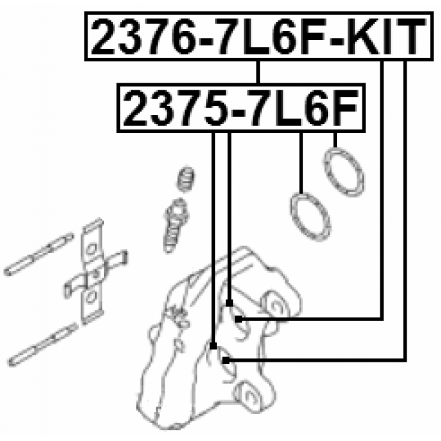 FEBEST 2376-7L6F-KIT