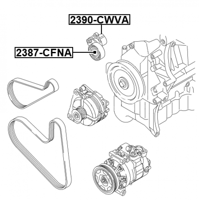 FEBEST 2390-CWVA
