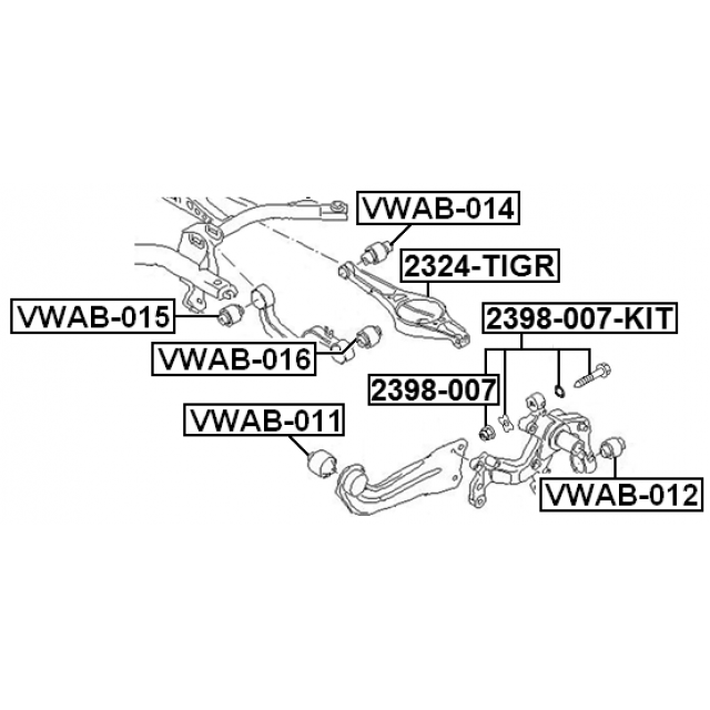 FEBEST 2398-007-KIT