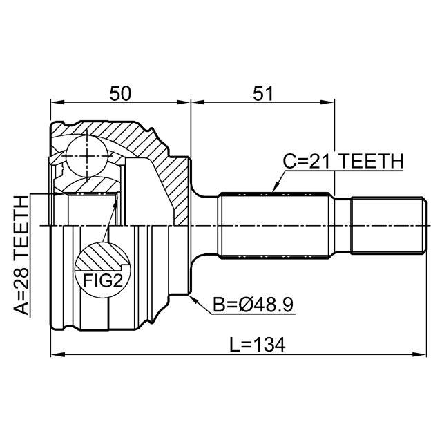 FEBEST 2410-LOGI