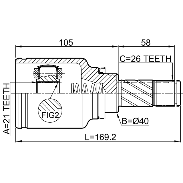FEBEST 2411-SANIIRH