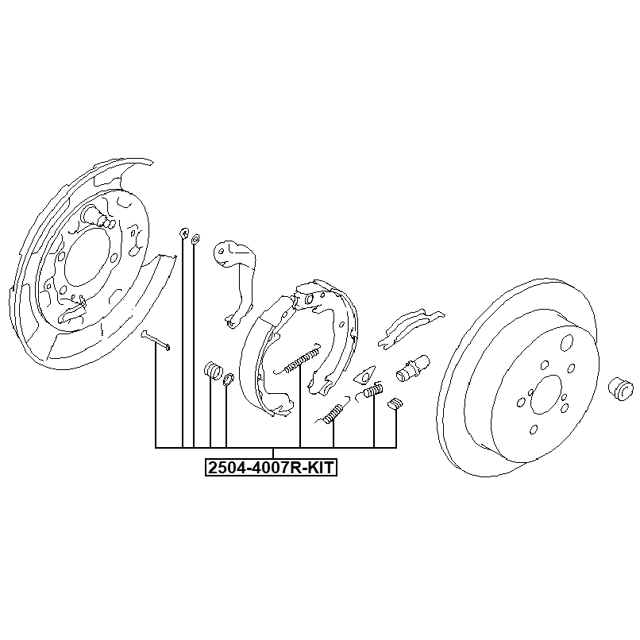 FEBEST 2504-4007R-KIT