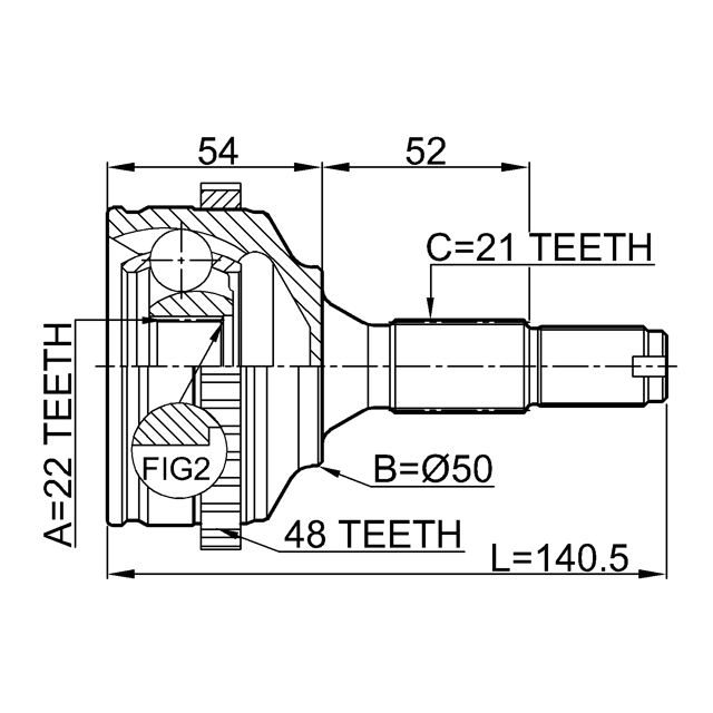 FEBEST 2510-206A48