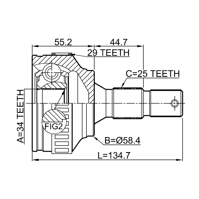 FEBEST 2510-306A29