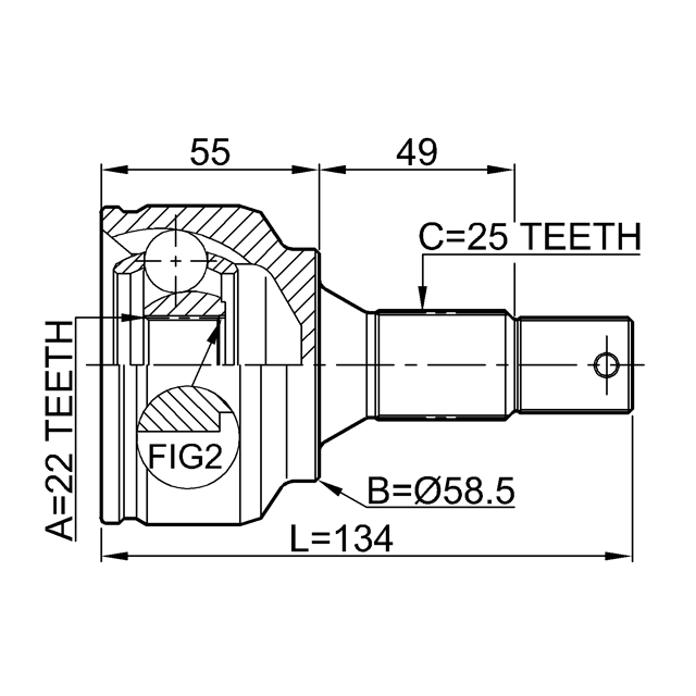 FEBEST 2510-30716