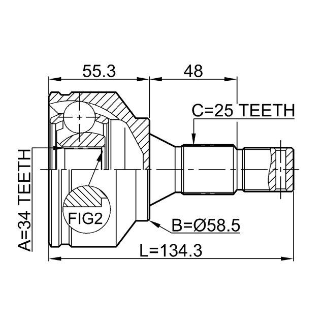 FEBEST 2510-30720