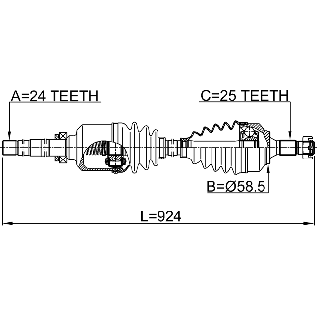 FEBEST 2514-B7MTRH