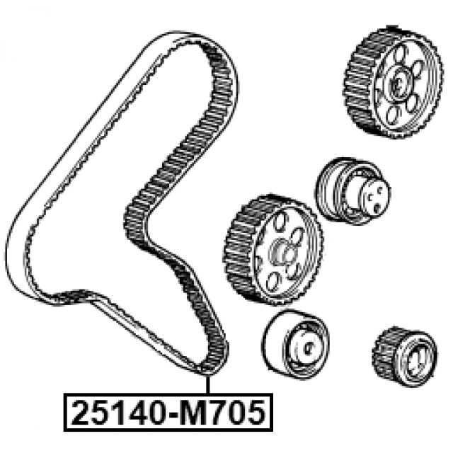 FEBEST 25140-M705