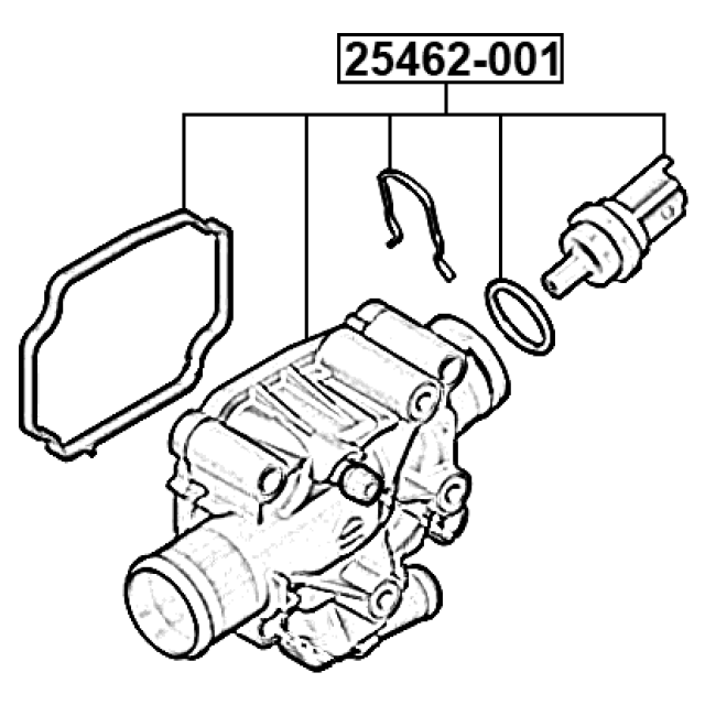 FEBEST 25462-001