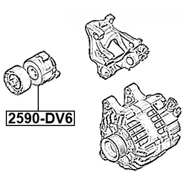 FEBEST 2590-DV6